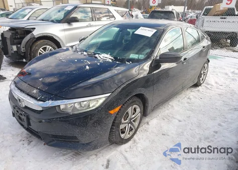 2016 Honda Civic Lx from USA, damaged, VIN 19XFC2F51GE220782